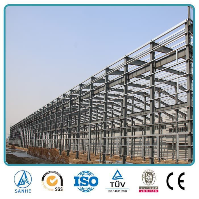 Wide Span Steel Structure building Made in China
